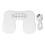 White Wireless Page Turner Pedal WIFI BT USB C 1