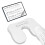 White Wireless Page Turner Pedal WIFI BT USB C 11