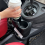 Til Fiat 500 2007-2015 ABS Sort bil Centralstyring Vandkopholder 1