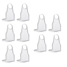 Suporte para copo de detergente para roupas para evitar transbordamento e gotejamento, branco