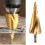 4mm-12mm Step Drill Bit with Hex Handle for Wood and Metal Drilling 13