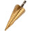 4mm-12mm Step Drill Bit with Hex Handle for Wood and Metal Drilling 4