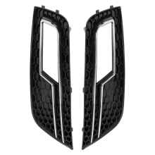 Rejilla de luz antiniebla delantera de malla de panal para Audi