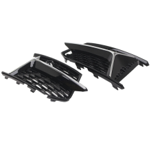 Cubierta de rejilla de parachoques delantero para Audi A6 C8 S-Line 2019-2023