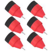 6pcs EVA Sponge Arrowheads for 6.2mm Shafts, Hunting & CS Activities