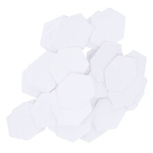 Craft 16mm Hex Patchwork Paper Templates for DIY Quilting Projects 100 Pcs