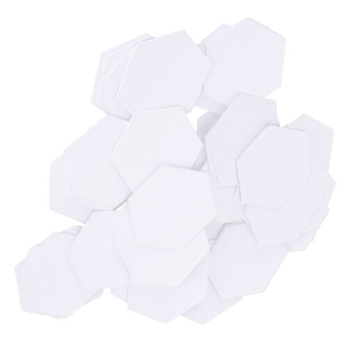 Craft 16mm Hex Patchwork Paper Templates for DIY Quilting Projects 100 Pcs