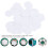 Craft 16mm Hex Patchwork Paper Templates for DIY Quilting Projects 100 Pcs 9