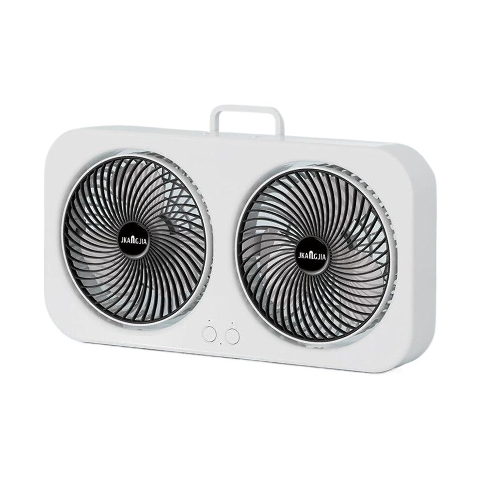 (Ruizhihei) Dual Head 3 Speeds Fan For Offices And Study Rooms With 90 Manual-image-OPC-PJM2XNF-NEW