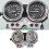 Motorcycle Gauge Cover Case Instrument Assembly 9