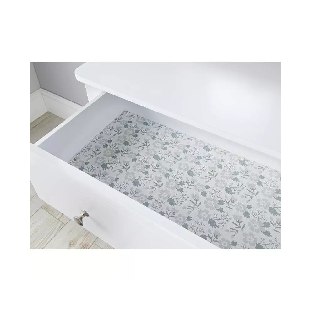 Non-Slip Draw Mat Shelf Liner Cabinet Storage Pad- Floral-image-OPC-PJM55KB-NEW