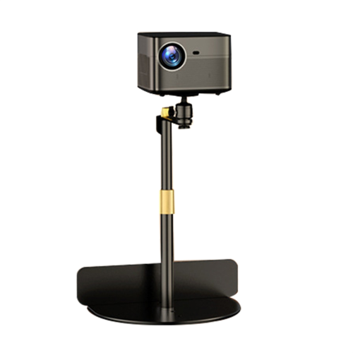 Adjustable Projector Stand Multi-Angle Support Tripod Head Black