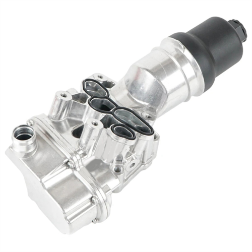 Aluminium motoroliefilterhus 06F115397H til Audi A4 A6 VW Eos 2