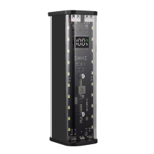 DIY Power Sources Box 18650 Battery Holder 8 Slot, Black
