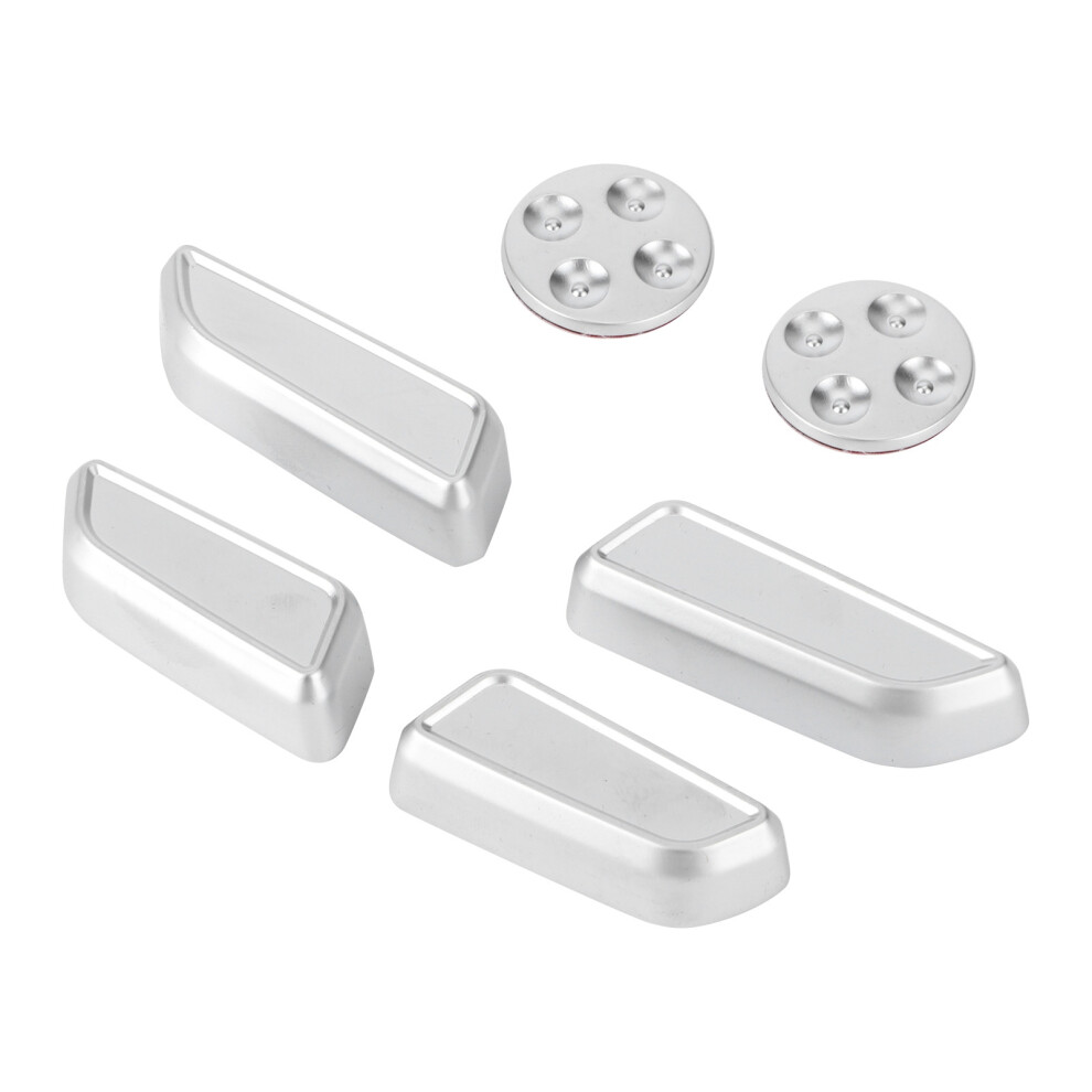 6Pcs Aluminium Alloy Seat Adjustment Button Cover Fit For Tesla Models 3/Y/X/S 8331340717672