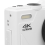 Retro Digital Camera 64MP Stabilization Video Pause Function White 6