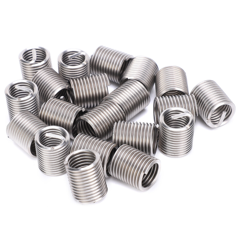 20Pcs M14x22d Stainless Steel Thread Inserts Reducing Nut Repair Tool 6931340718413