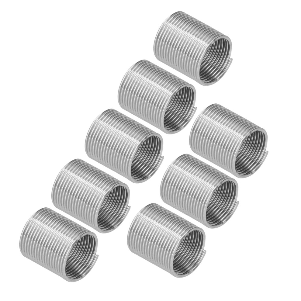 20Pcs M14 X 1.25 Spiral Insert Reducer Nut Set Threaded Expand Socket 5061340718586