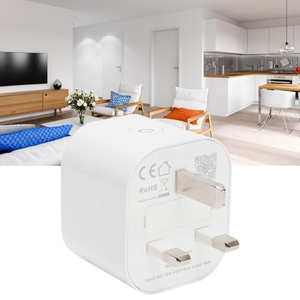Smart Wifi Outlet With Voice Control Support Alexa Voice Assistant Integration 4901340719217