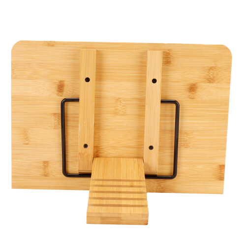 Bamboo Reading Stand Display Book Holder, 28x20x4.5cm 2