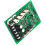 Modulo driver motore CC a ponte H doppio da 15 A per auto robot 5