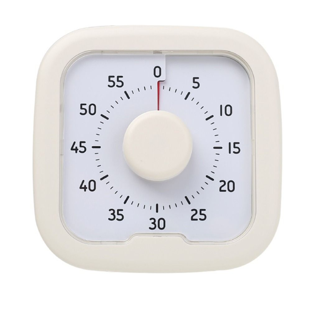 Time Timer Original Large - Minuterie Visuelle 60 Minutes Magnétique, Pour Classe, Réunion, Enfants (30x30x4cm)