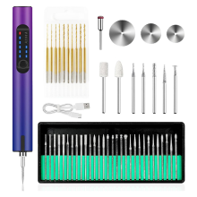 Bolígrafo de grabado recargable, taladro manual para hacer joyas.