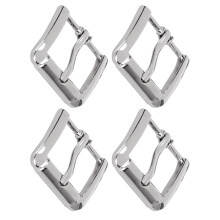 Replacement 20mm Silver Belt Buckle for Leather Crafts & Jeans