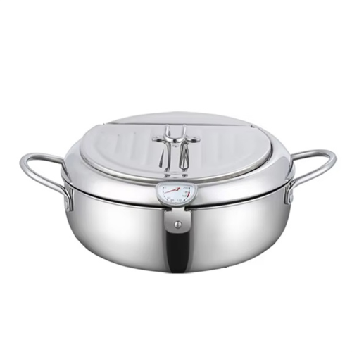 Τηγάνι κουζίνας Tempura Fryer Pan Ιαπωνικό βαθύ τηγάνι