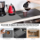 Large Silicone Non-Slip Coffee Machine Mat, Heat & Shock Absorbing, 6