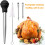 Efficient Turkey Baster Injector Needle Stainless Steel Brush Set for Enhanced Cooking Experience 3
