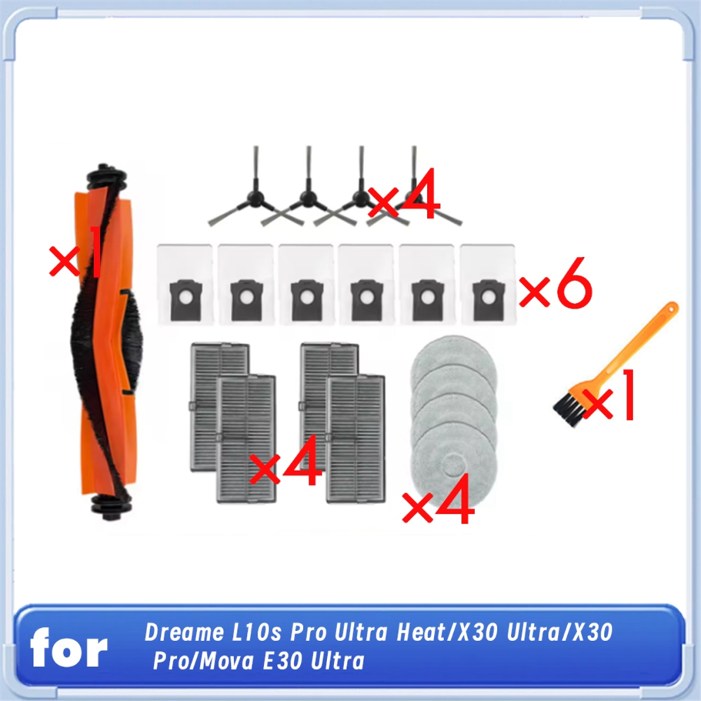Kit De Limpieza Para Aspiradora Robot Dreame L10S Pro Ultra Heat-image
