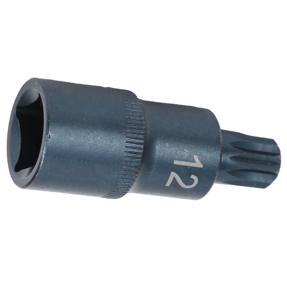 Alloy Steel Blueing 12-Point Screwdriver Socket 1/2" Drive Adapter 8411340720190