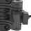 25mm Plastic Helmet Flashlight Mount Clip - Army Green, Lightweight 12