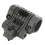 25mm Plastic Helmet Flashlight Mount Clip - Army Green, Lightweight 2