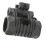 25mm Plastic Helmet Flashlight Mount Clip - Army Green, Lightweight 5