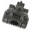 25mm Plastic Helmet Flashlight Mount Clip - Army Green, Lightweight 6