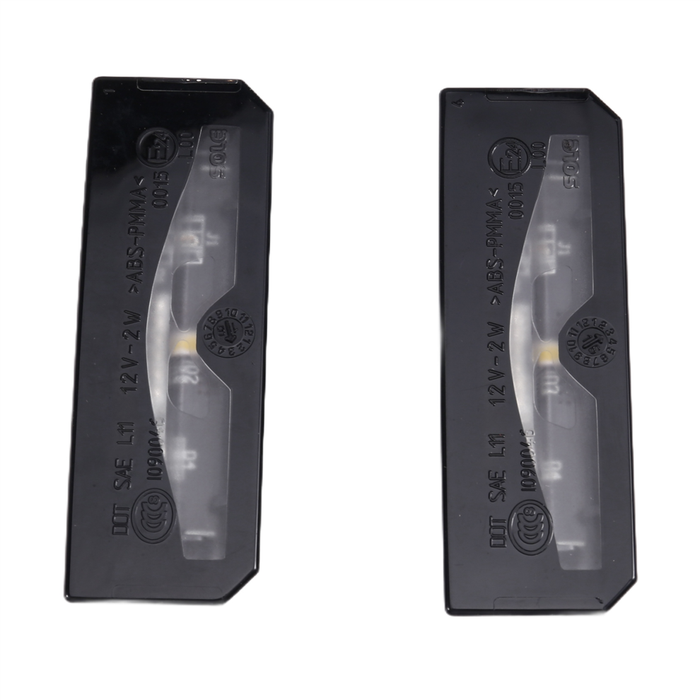 Lr025837 2Pcs Car Rear License Plate Lamp For Land Rover Evoque Light 4713733649663
