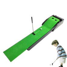 Putt Putt Golf Set - Portable Velvet Golf Game Set with Rubber Base for Indoor and Outdoor Training and Decoration