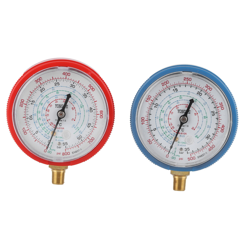 Air Conditioning Fluoride Pressure Gauge High/Low 9121376588976