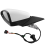 Espejo retrovisor plegable manual para VW Golf 7 Izquierdo 1