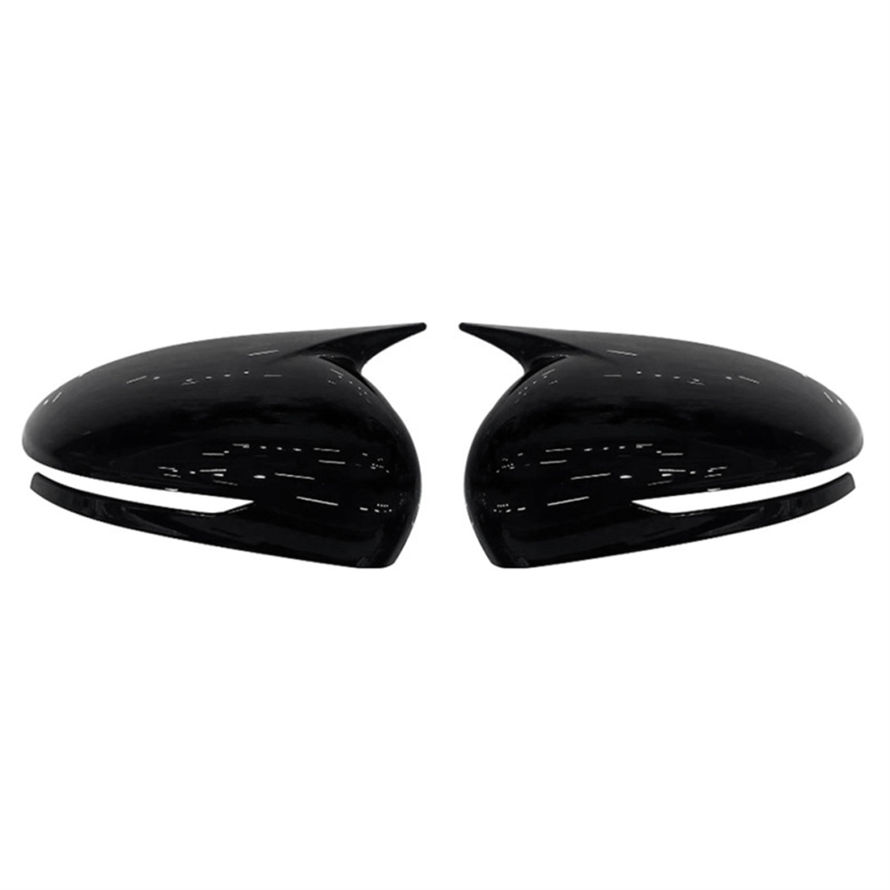Car Rearview Side Mirror Cover For Genesis G70 2017-2023 Black 4713733658788