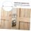 Old-Fashioned Window Hooks 2 Pack, Rustproof Metal Hooks for Doors, Stable and Durable for Home Decor 2