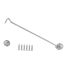 Old-Fashioned Window Hooks 2 Pack, Rustproof Metal Hooks for Doors, Stable and Durable for Home Decor