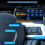 Rádio automotivo CarPlay Android Auto MP5 Player com Bluetooth 4