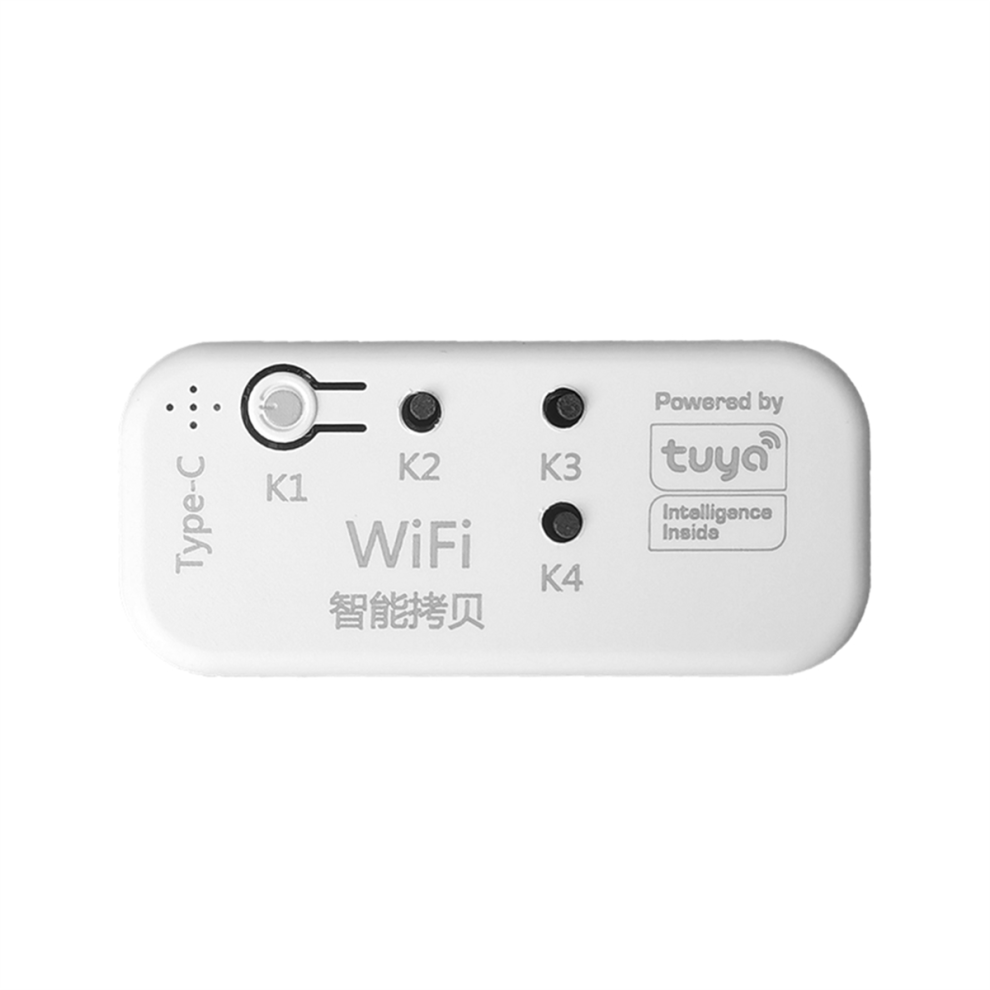 Tuya 433Mhz Rf Duplicator Garage Door Remote Control Duplicator White 4713733667209