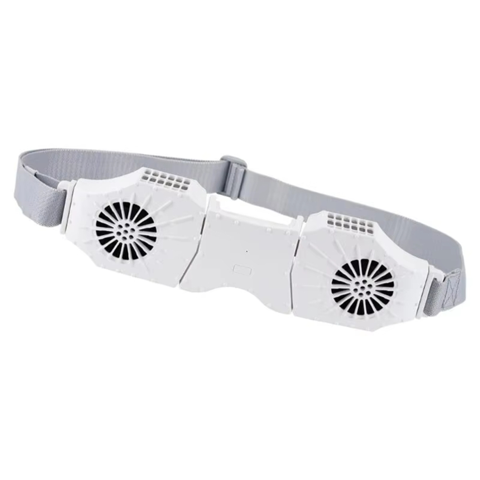 Markenlos Portable Waistband Fan,Rechargeable Clip-On Belt Fan