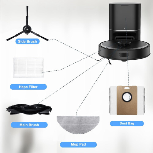 Tilbehørssæt til Tapo RV30 Max Plus/RV30 Max/RV20 Max Plus 1