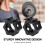 50mm Spinlock Collars Barbell Dumbell Clip Clamp 4