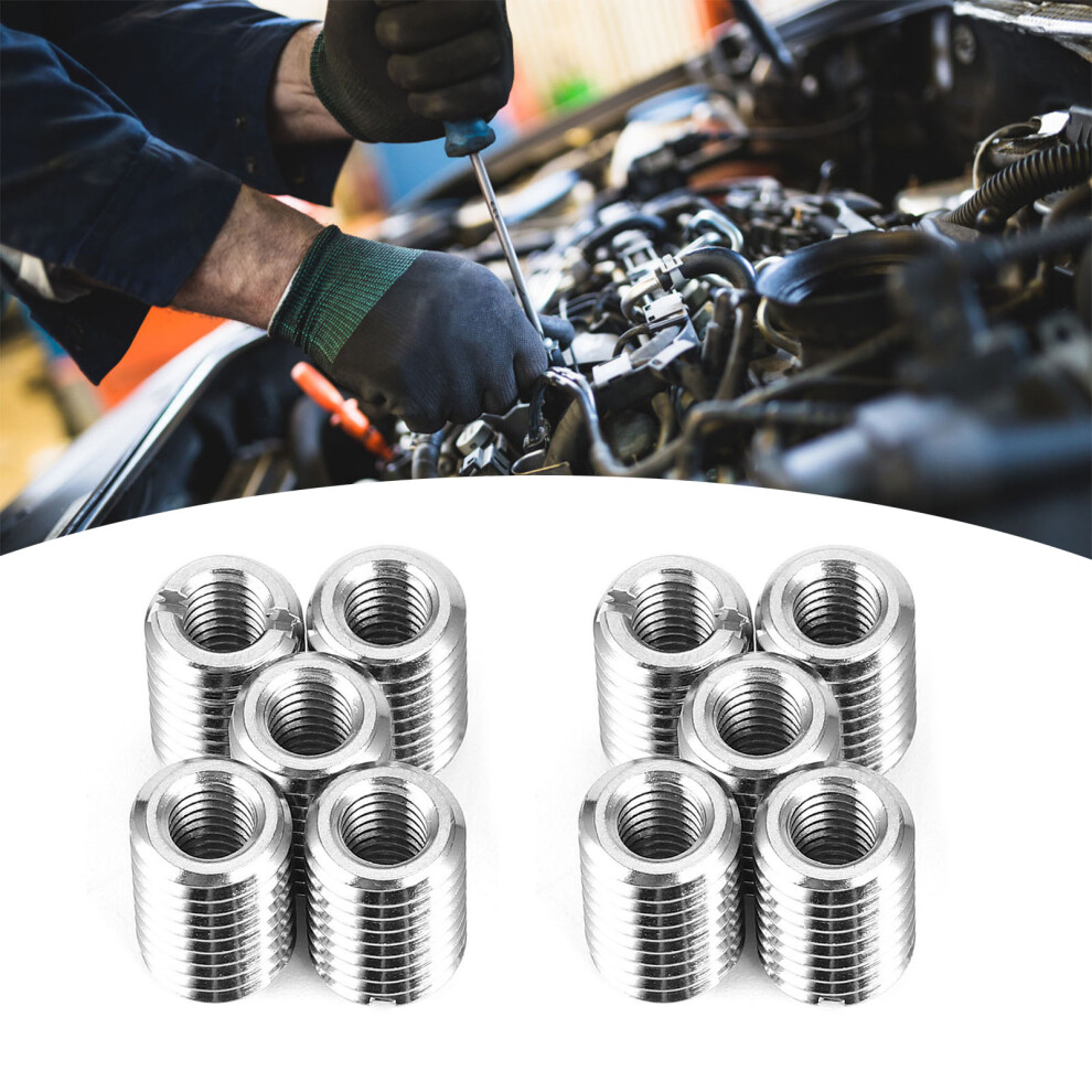 10Pcs M6 X 1.0 Female & M10 X 1.5 Male Thread Repair Nut Set 9431340722108